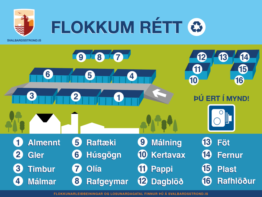 Gámasvæðið er lokað á skírdag