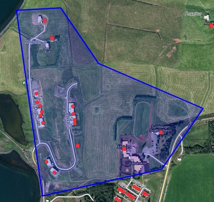 Kaldavatnsrof á Svalbarðseyri miðvikudaginn 8. maí frá kl. 9