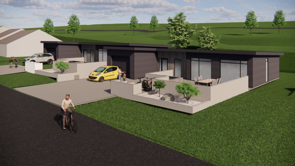 Nýbyggingar við Bakkatún