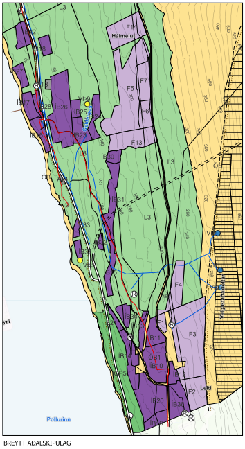 Þróun íbúðarbyggðar í Vaðlaheiði – auglýsing tillögu
