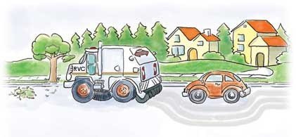 Götusópun á morgun Svalbarðseyri. Miðvikudagurinn 14.04.2021