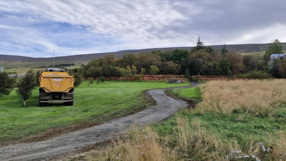 Nýtt útivistarsvæði neðan Gróðurreits