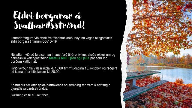 Eldri borgarar á Svalbarðsströnd!