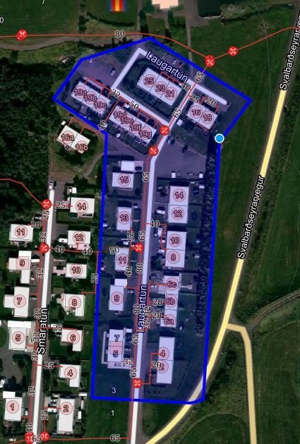 LOKAÐ fyrir KALT VATN í Laugartúni Svalbarðseyri á morgun miðvikudaginn 25.05.2022