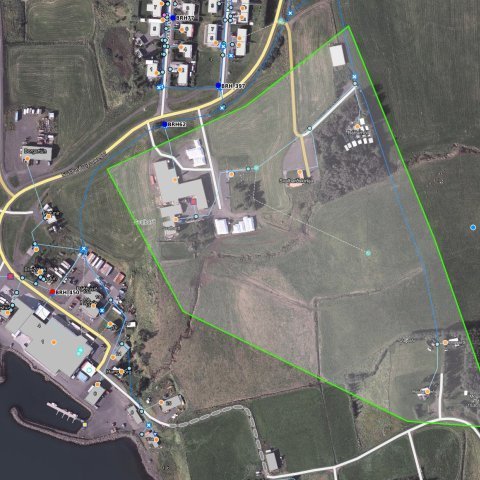 Lokað fyrir kalt vatn á hluta Svalbarðseyrar