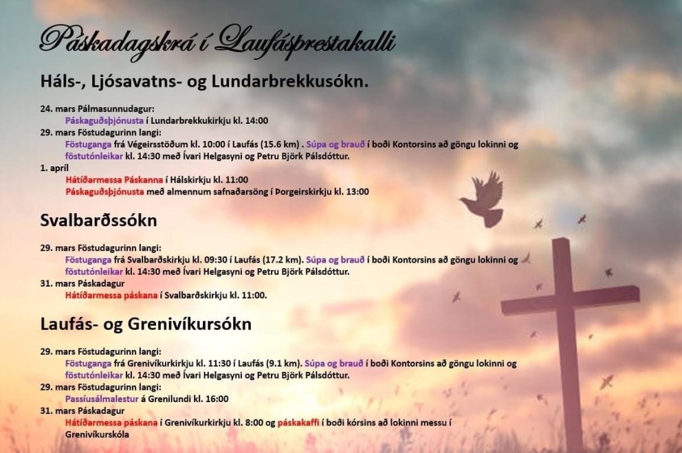 Föstuganga á Föstudaginn langa