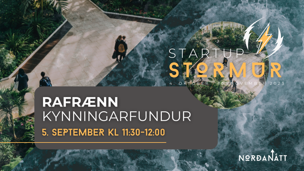 Stormur í aðsigi - opinn kynningarfundur þriðjudaginn 5. september