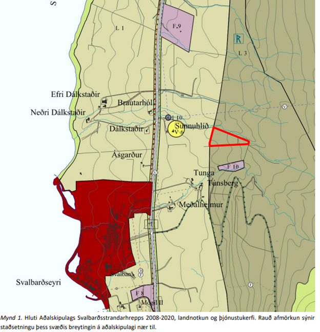 Sunnuhlíð, Svalbarðsstrandarhreppi – kynning skipulagslýsingar vegna breytingar á aðalskipulagi