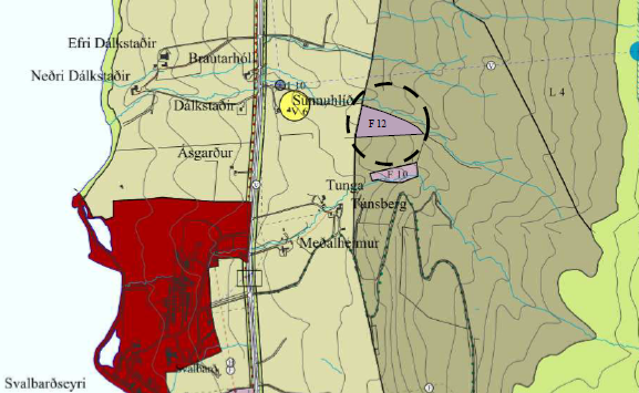 Sunnuhlíð, Svalbarðsstrandarhreppi – kynning skipulagstillögu vegna breytingar á aðalskipulagi
