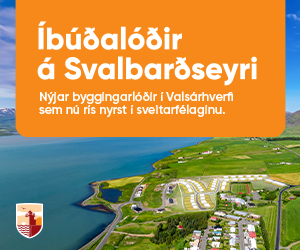 Nýjar byggingarlóðir í Valsárhverfi á Svalbarðsströnd við Eyjafjörð