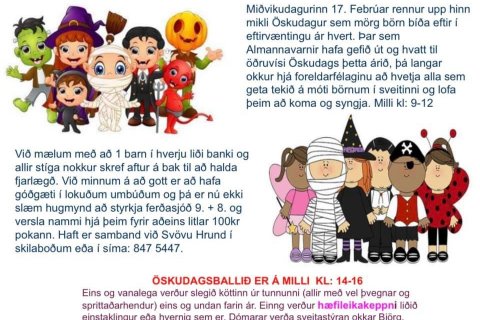 Öðruvísi öskudagur ?