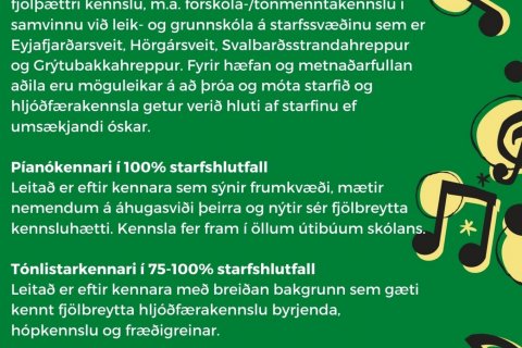 Erum við að leita að þér?