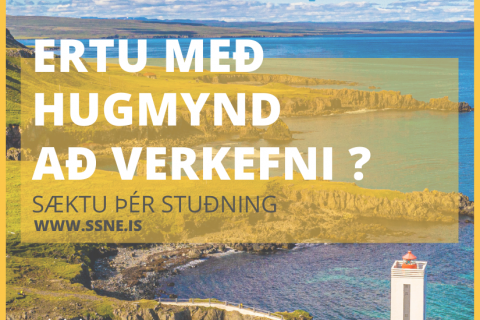 Ertu með hugmynd að verkefni og vantar aðstoð?