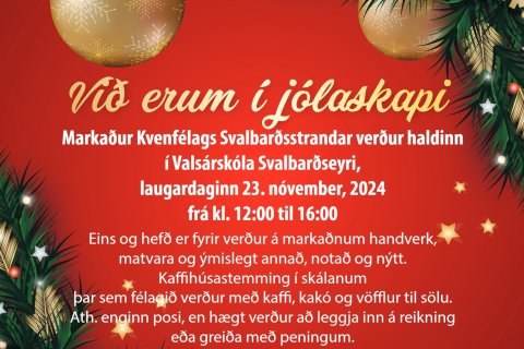 Markaður Kvenfélags Svalbarðsstrandar