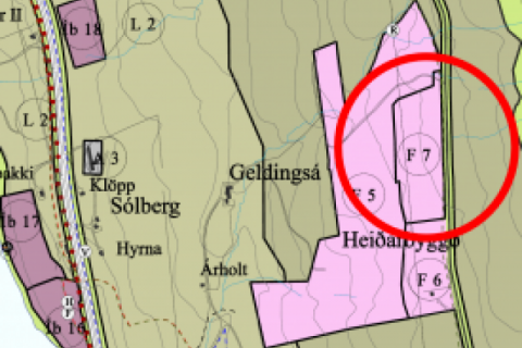 Tillaga að deiliskipulagi frístundabyggðar í landi Sólbergs