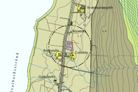 Leifshús land frístundabyggð, Svalbarðsstrandarhreppi – kynning aðal- og deiliskipulagstillögu