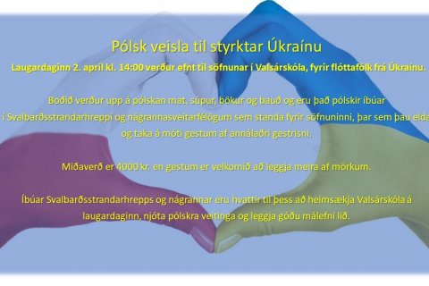 Pólsk veisla til styrktar Úkraínu  / Polska mniejszość wesprze Ukrainę