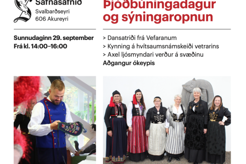 Þjóðbúningadagur Safnasafnsins 29. september 14:00 - 16:00