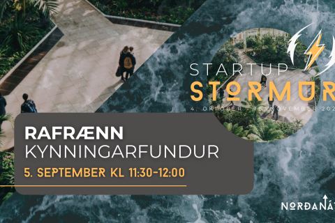 Stormur í aðsigi - opinn kynningarfundur þriðjudaginn 5. september