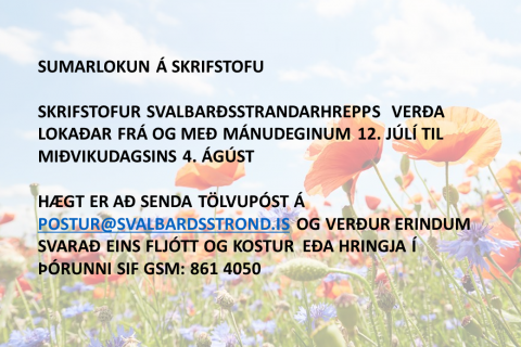 Sumarlokun skrifstofu