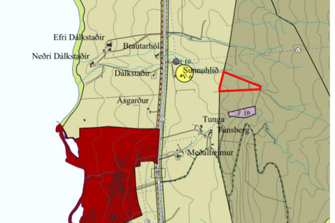 Sunnuhlíð, Svalbarðsstrandarhreppi – kynning skipulagslýsingar vegna breytingar á aðalskipulagi