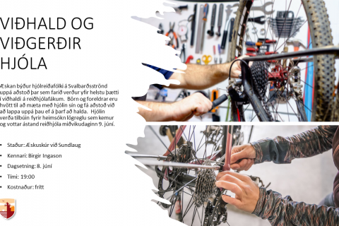 Viðhald og viðgerðir hjóla